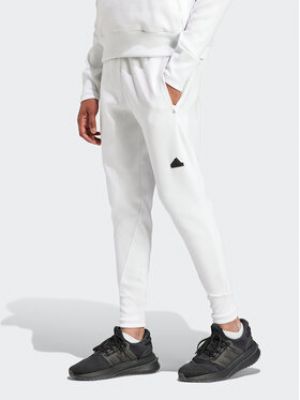 Pantalon de joggings Adidas blanc