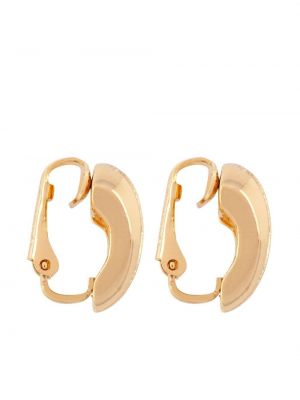 Boucles d'oreilles à boucle en cristal Christian Dior