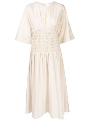Kleid aus baumwoll Merlette beige