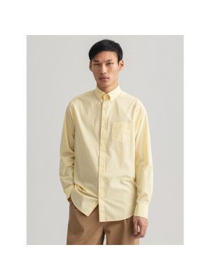 Koszula Gant żółta