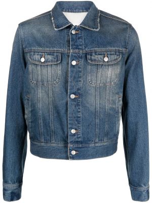 Jeansjacka Mm6 Maison Margiela blå