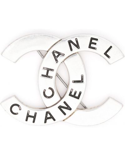 Colgante Chanel Pre-owned plateado