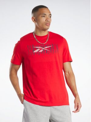 Reebok T-Shirt Reebok Graphic Series T-Shirt HS4883 Červená Regular Fit