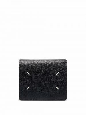 Kožená peňaženka Maison Margiela čierna