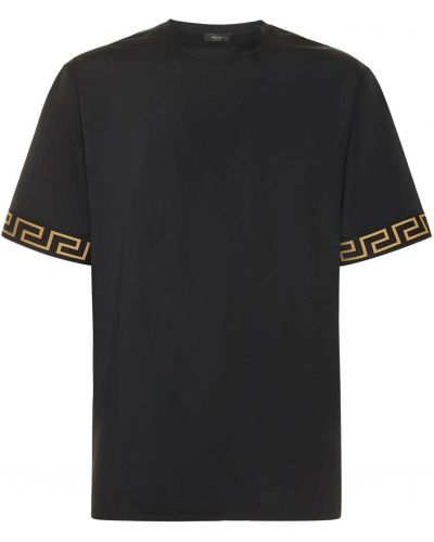 Koszulka Versace Underwear czarna
