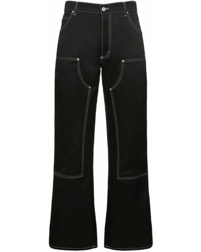 Bavlněné kalhoty Heron Preston černé