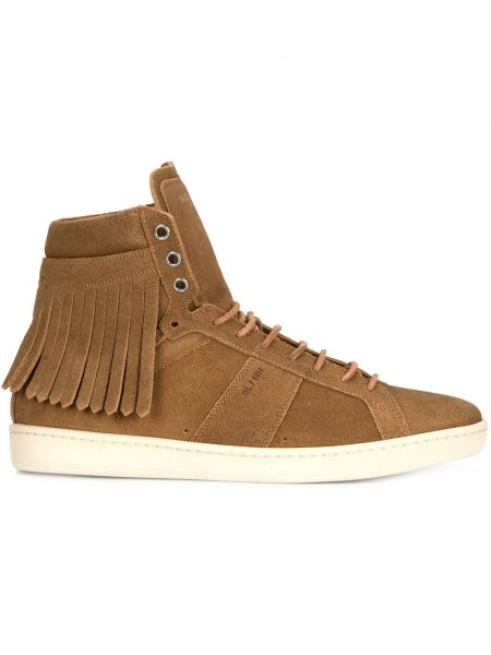 Klassisk sneakers Saint Laurent brun