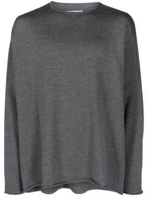 Вълнен пуловер Société Anonyme сиво