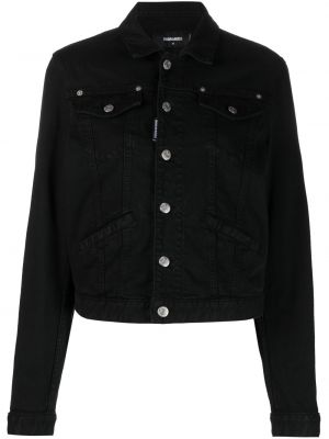 Jeansjacka Dsquared2 svart