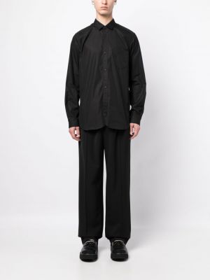 Chemise en coton avec manches longues Junya Watanabe Man noir