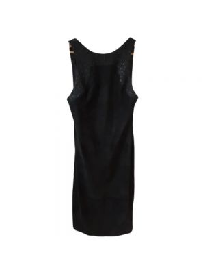 Czarna sukienka zamszowa Loewe Pre-owned