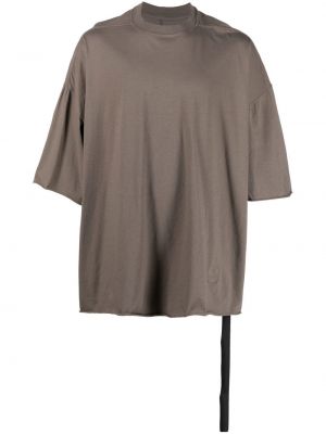 Oversized t-shirt Rick Owens brun