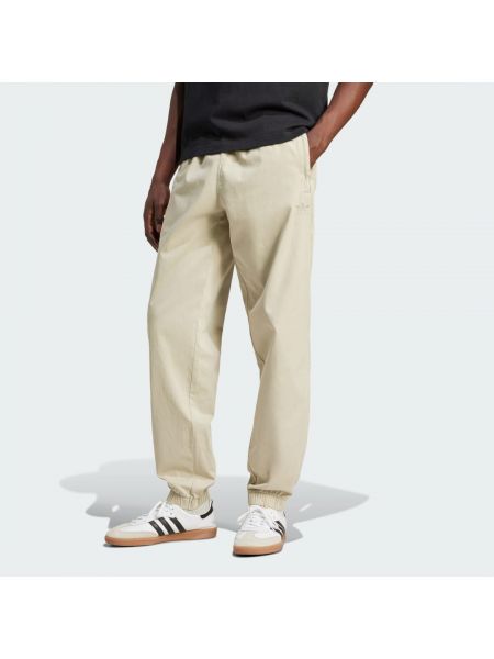 Spodnie plecione bawełniane Adidas