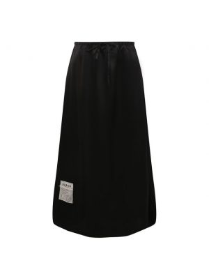 Шелковая юбка Ruban - Черный
