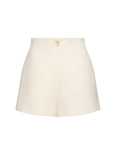 Crepe shorts Valentino hvid