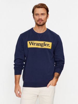 Sweatshirt Wrangler blau