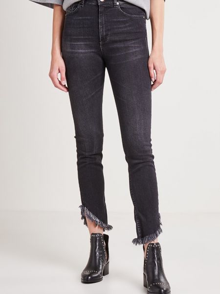 Jeansy skinny slim fit Versace Jeans czarne