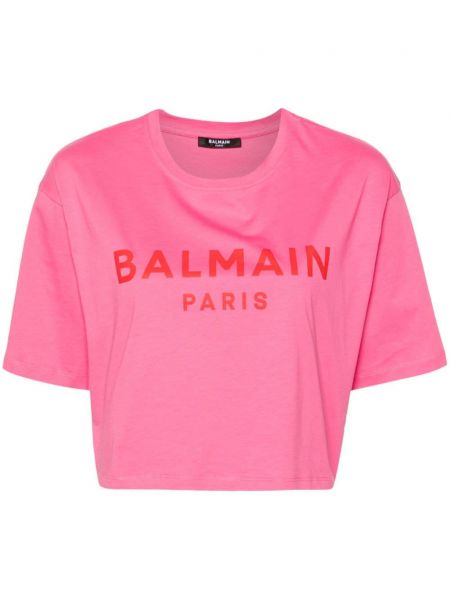 Baskılı tişört Balmain