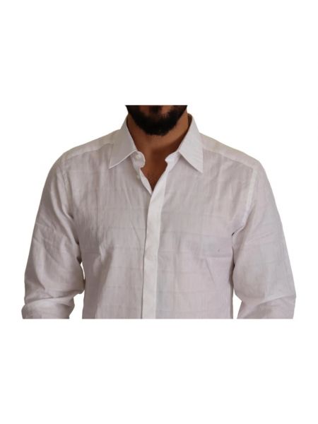Camisa slim fit de algodón Dolce & Gabbana
