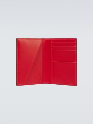 Usnjena denarnica Christian Louboutin črna