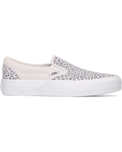 Klasszikus bőr alsó nyomtatás Vans