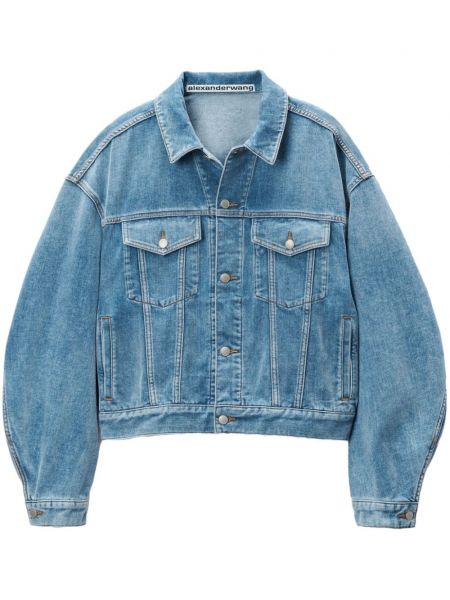 Denimjakke Alexander Wang blå