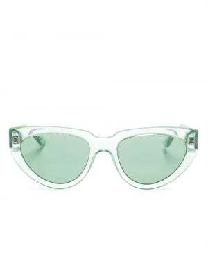 Sunčane naočale s printom Karl Lagerfeld zelena