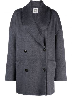 Kabát Totême šedý