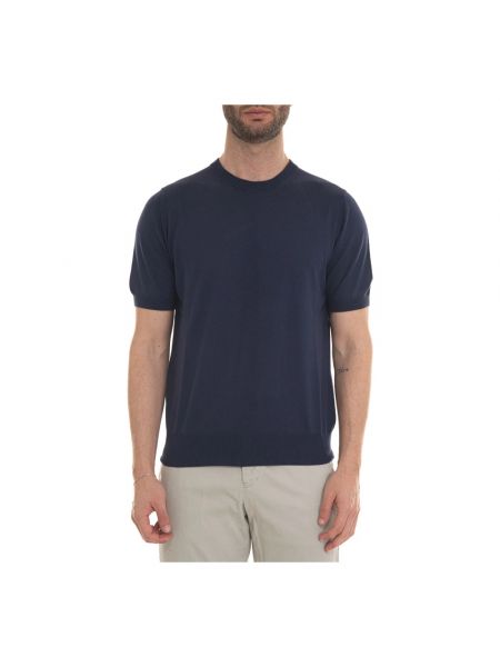T-shirt Canali blau