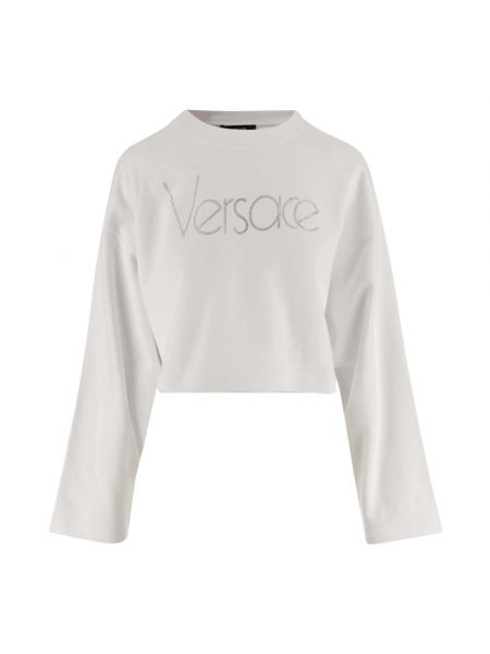 Bluza z kapturem Versace biała