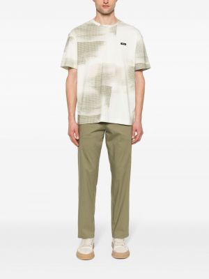 Koszulka z nadrukiem w abstrakcyjne wzory Calvin Klein