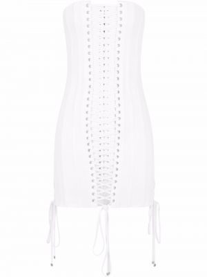 Коктейлна рокля Dolce & Gabbana бяло