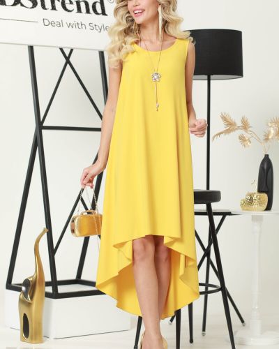 Платье Dstrend, желтое