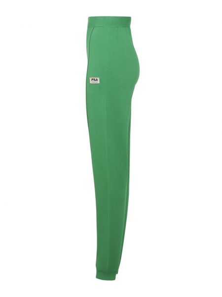 Spodnie sportowe Fila zielone
