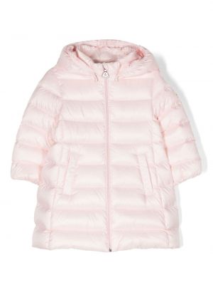 Toppatakki tytöille Moncler Enfant pinkki