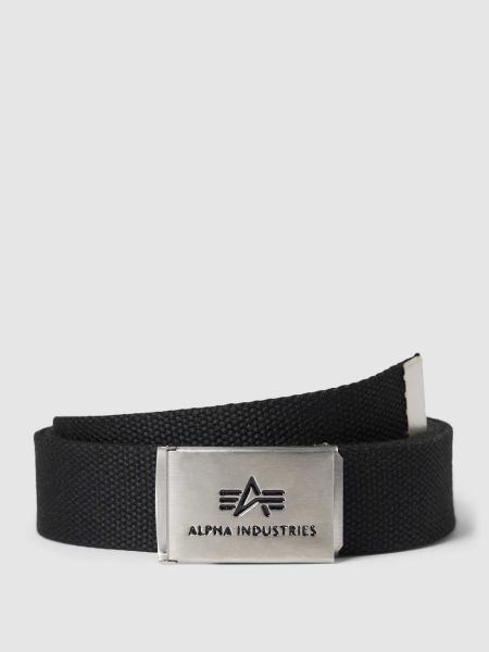 Pasek Alpha Industries czarny