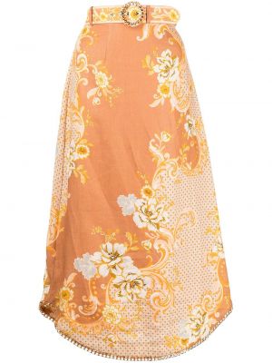 Oranžové sukně Zimmermann