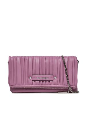 Pisemska torbica Karl Lagerfeld roza
