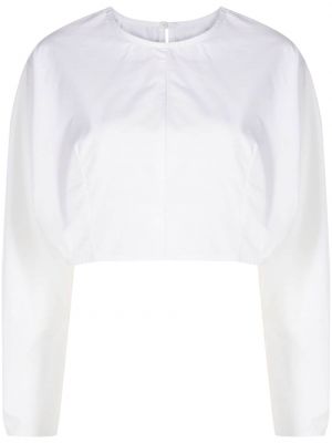 Памучна риза Osklen бяло