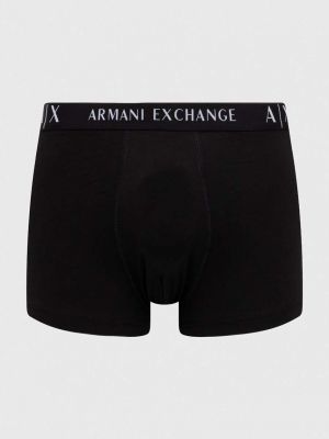 Slipy Armani Exchange czarne