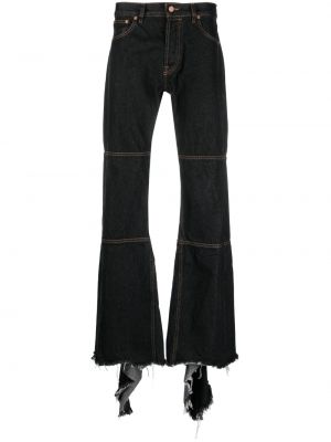 Distressed jeans ausgestellt Jordanluca schwarz