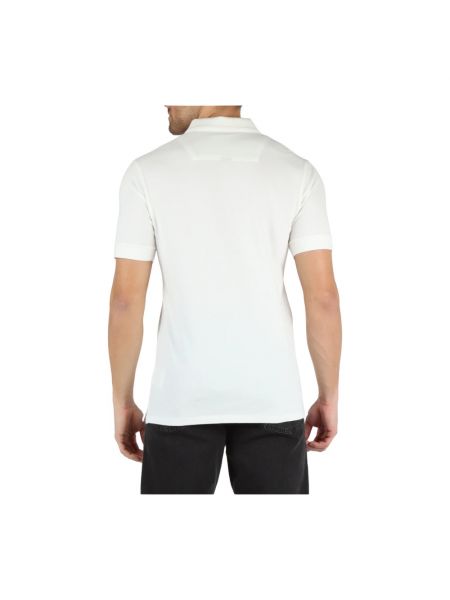 Camisa de algodón Replay blanco