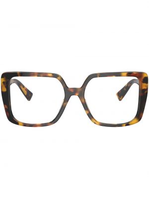 Oversized szemüveg Miu Miu Eyewear barna