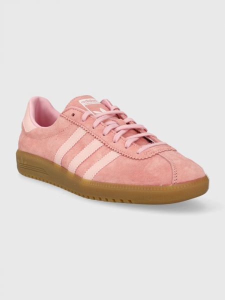 Semišové tenisky Adidas Originals růžové