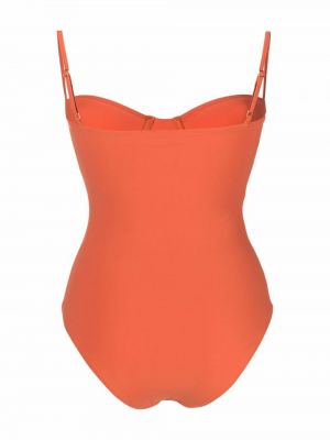 Vientisas maudymosi kostiumėlis Toteme oranžinė