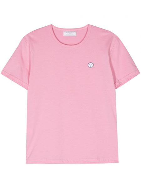 Βαμβακερή μπλούζα Société Anonyme ροζ