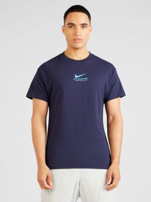 Tričko Nike Sportswear modrá