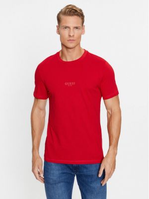 Priliehavé tričko Guess červená