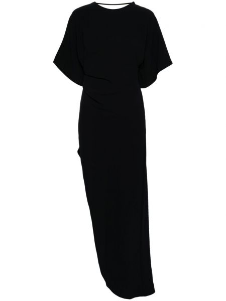 Ασύμμετρη φόρεμα Rev μαύρο
