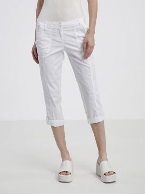 Pantaloni Camaieu alb